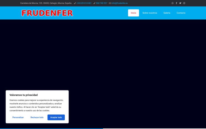 Screenshot of frudenfer.es