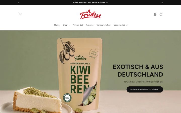 Ekraanipilt saidist frudist.de