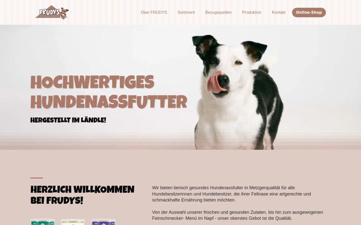 Screenshot ta' frudys.de