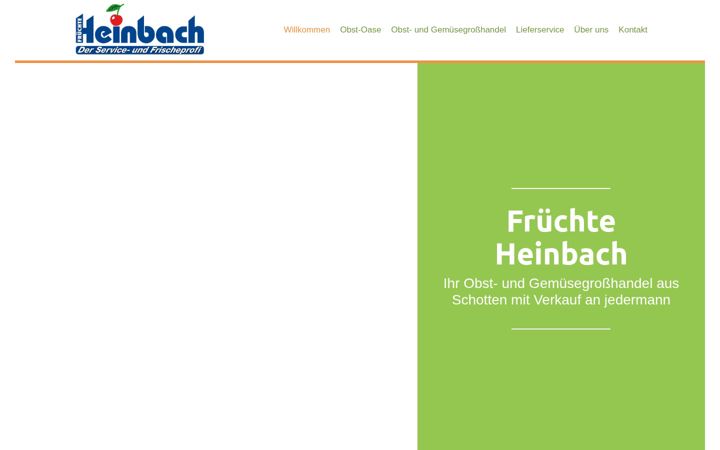 Screenshot of fruechte-heinbach.de
