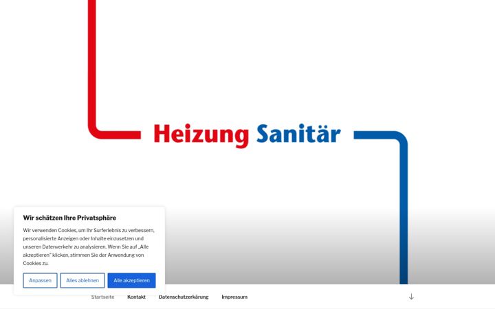 Skärmbild av fruehholz-haustechnik.de