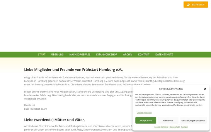 Skärmbild av fruehstart-hamburg.de