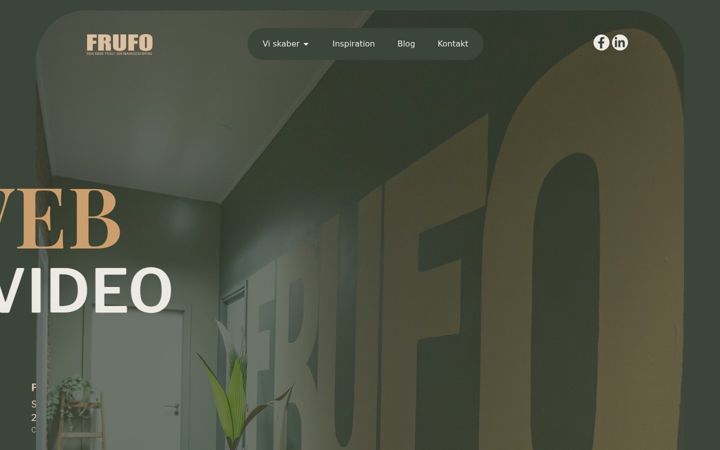 Screenshot of frufo.dk