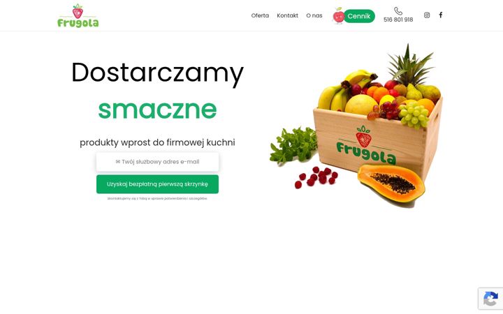 Screenshot of frugola.pl