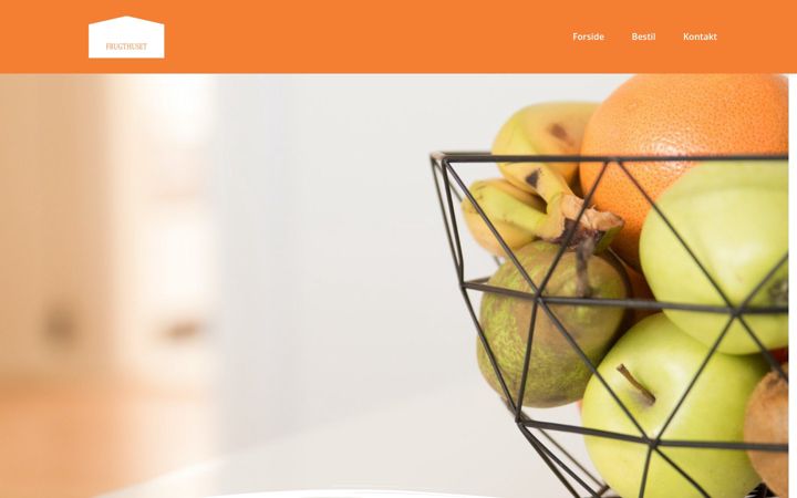 Screenshot of frugthuset.dk
