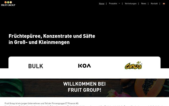 Screenshot van fruit-group.net