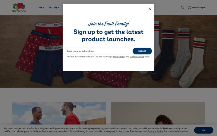 Screenshot of fruit.com