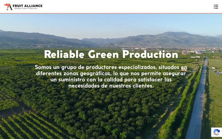 Screenshot of fruitalliance.net