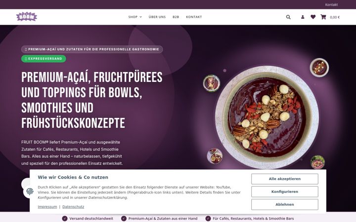 Screenshot of fruitboom.de