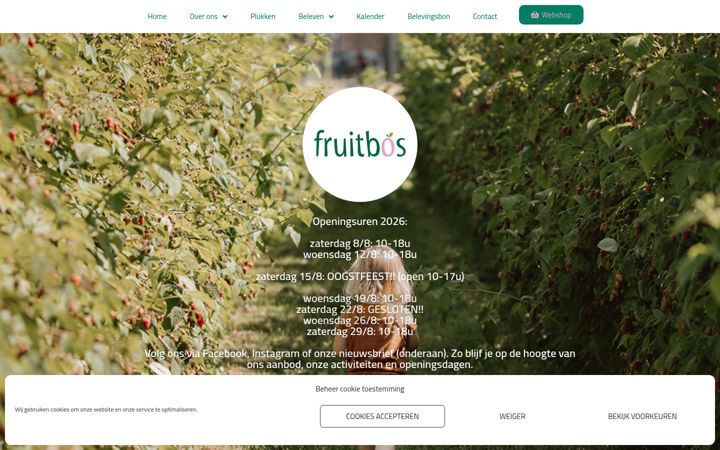 Screenshot του fruitbos.be
