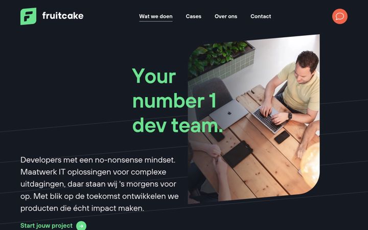 Screenshot of fruitcake.nl