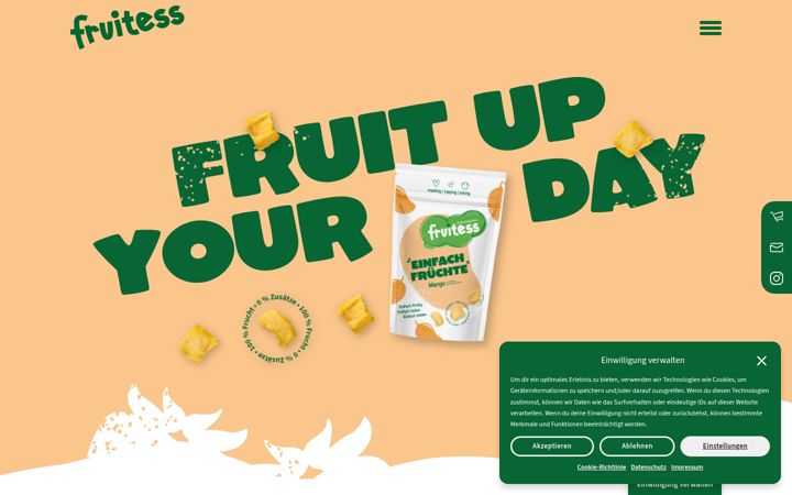 Screenshot of fruitess.de