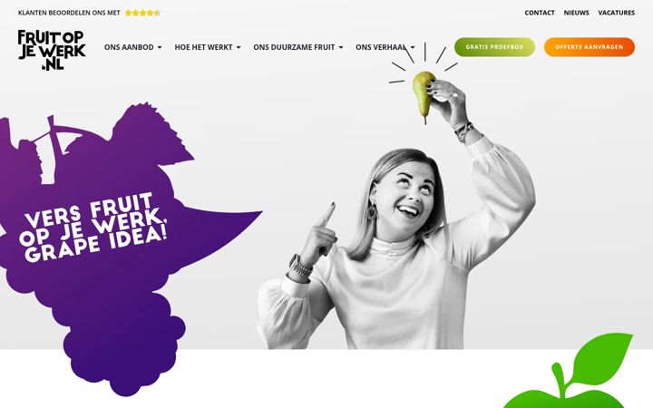 Screenshot of fruitmoment.nl