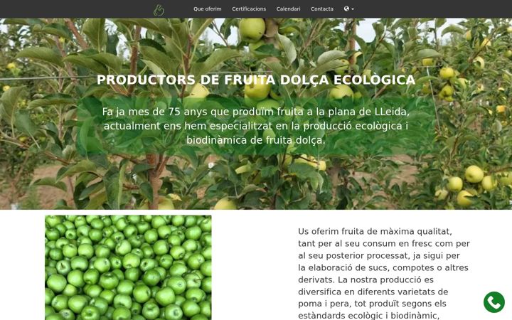 Screenshot of fruitnaturesat.com