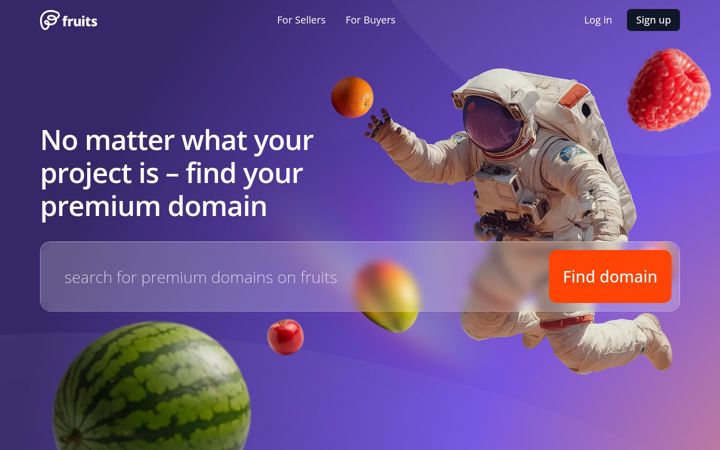 Screenshot of fruits.co