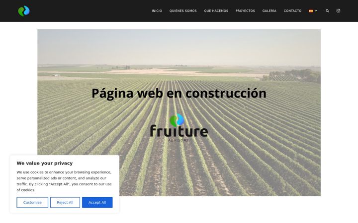 Screenshot of fruitureadvisors.com