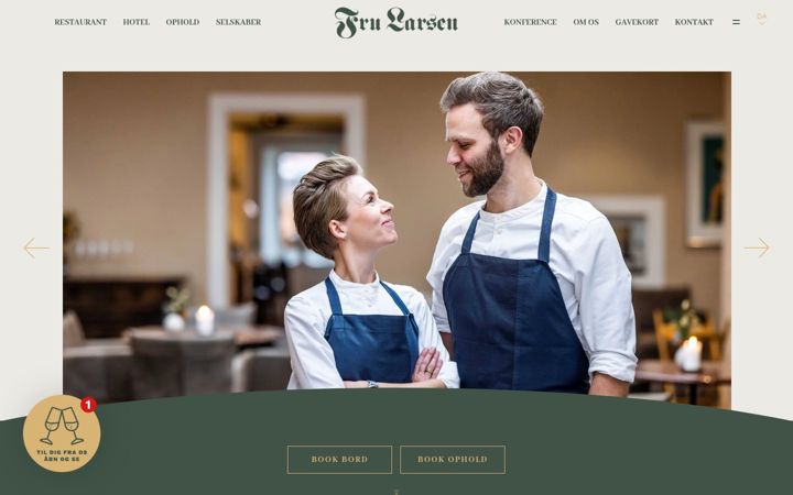 Screenshot of frularsen.dk