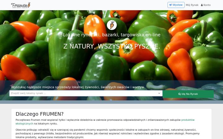 Screenshot of frumen.pl