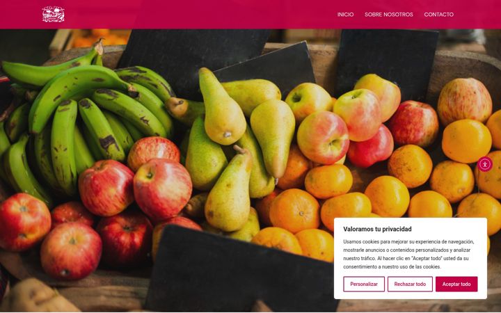Screenshot of frutasgarrapinillos.es