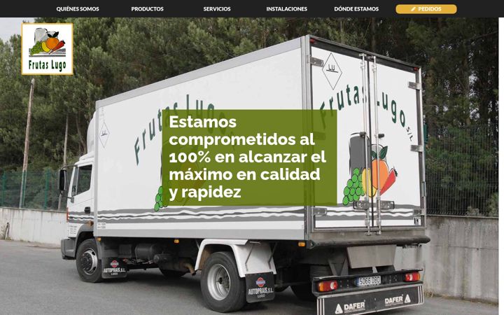 Screenshot of frutaslugo.com
