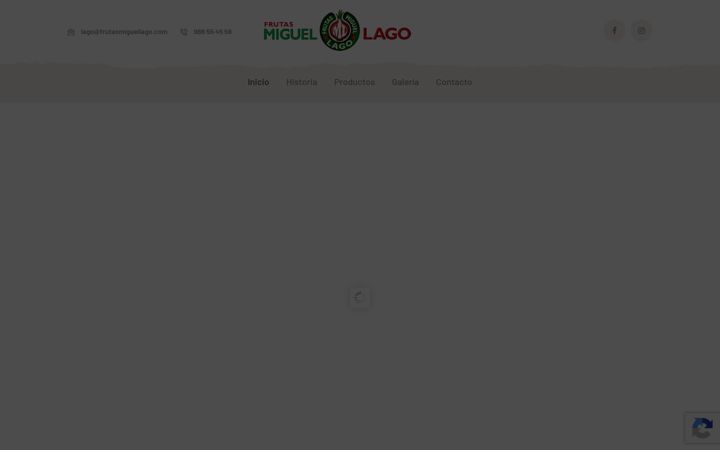Skärmbild av frutasmiguellago.es