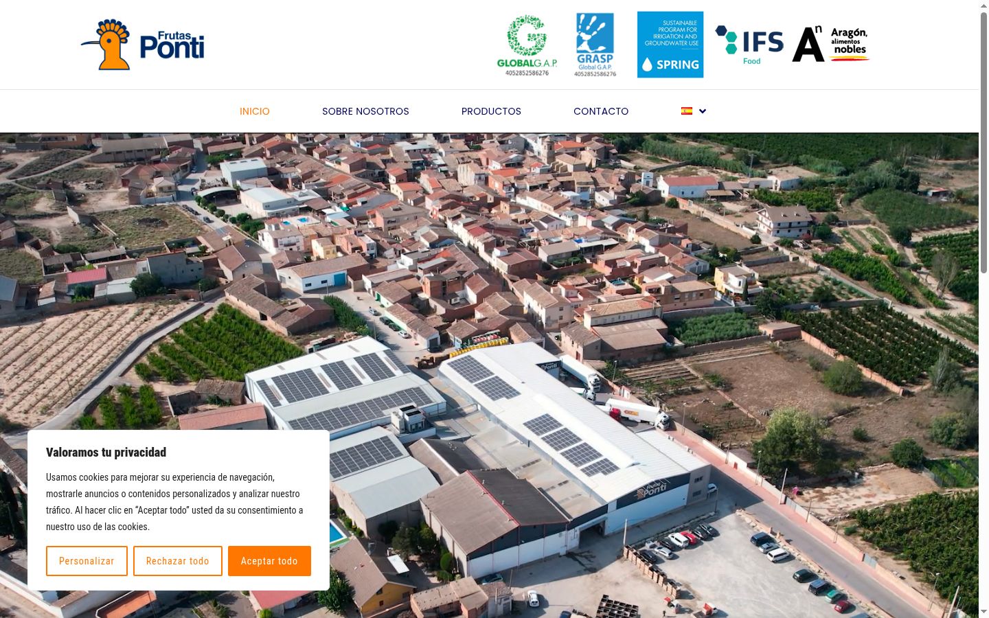 Screenshot tal-banner tal-kunsens muri qabel kwalunkwe interazzjoni