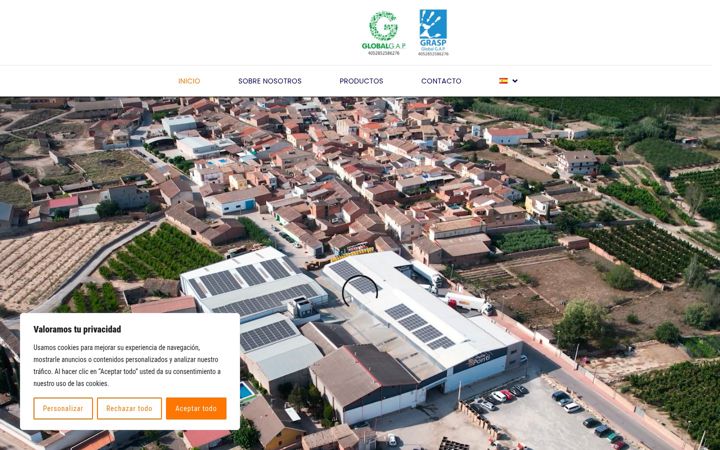 Screenshot of frutasponti.com