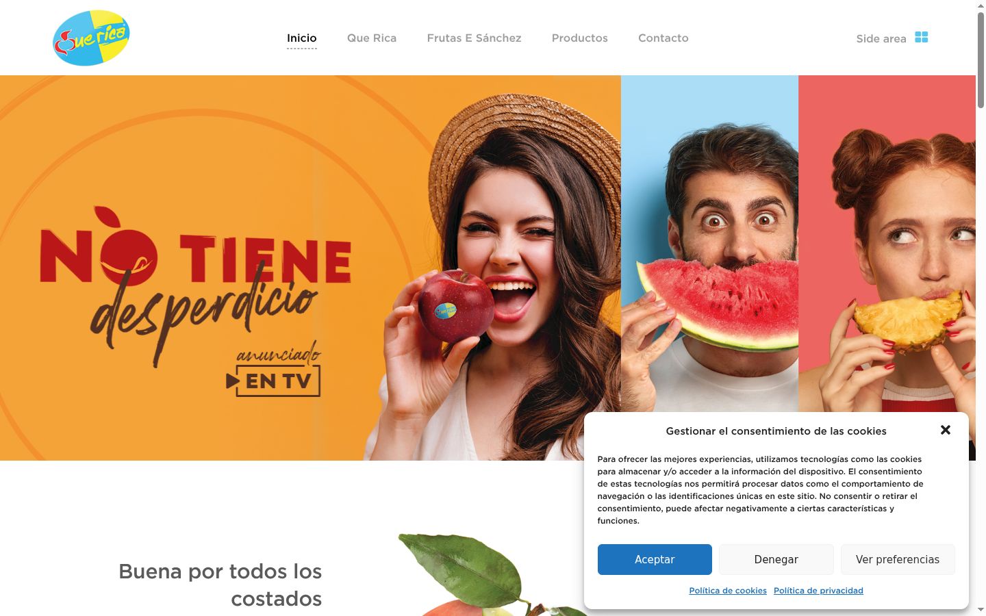 Sutikimo reklamjuostės, rodytos prieš bet kokią sąveiką, ekrano kopija