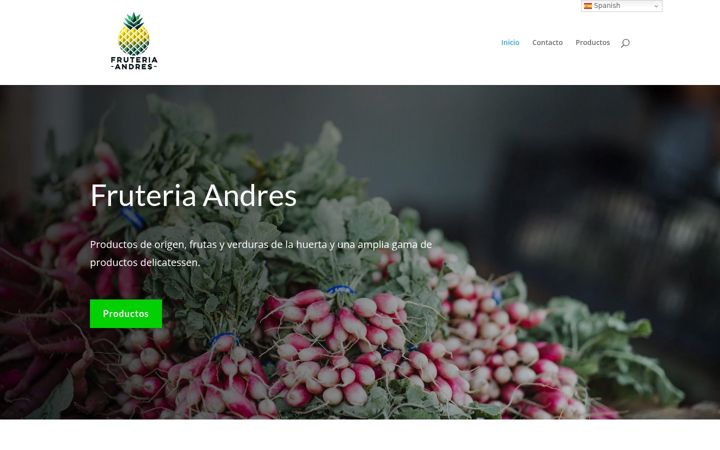 Zrzut ekranu fruteriandres.es
