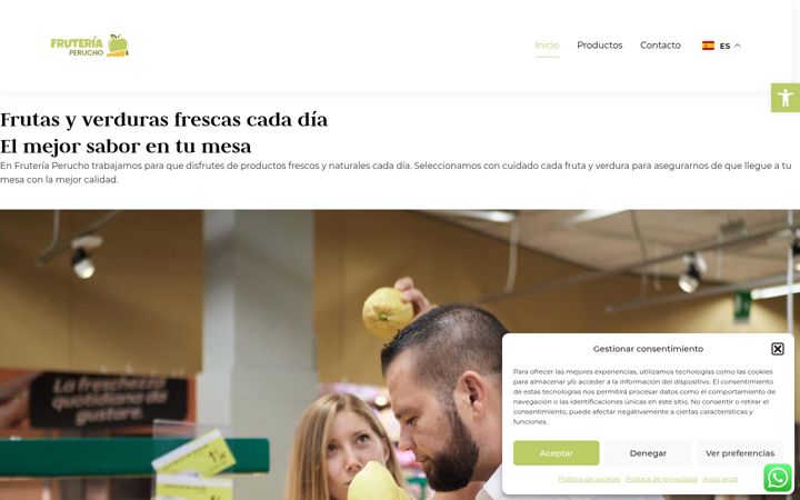 Screenshot of fruteriapuchero.com