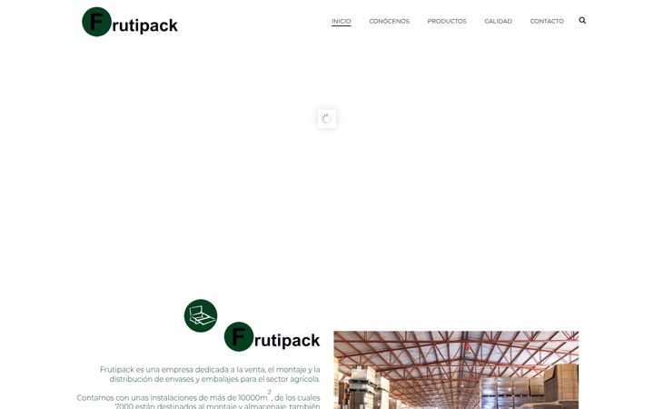 Screenshot of frutipack.es