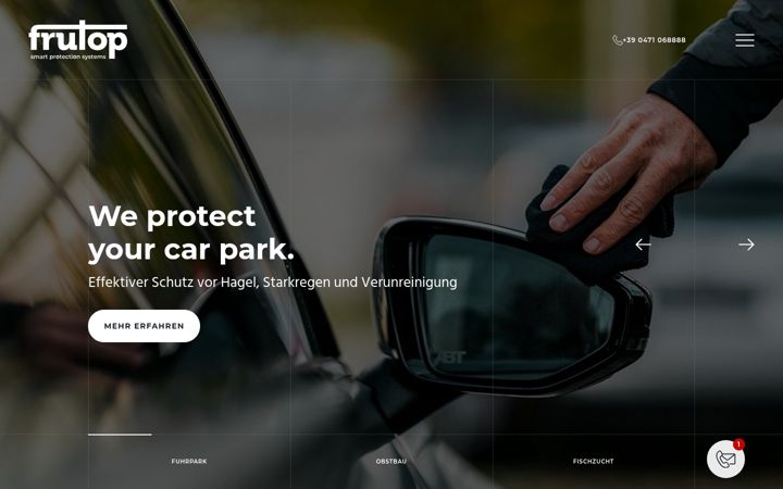 Екранна снимка на frutop.com