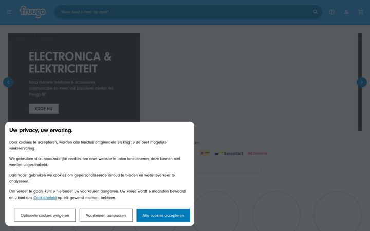 Screenshot of fruugo.be