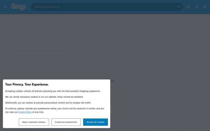 Screenshot of fruugo.co.uk