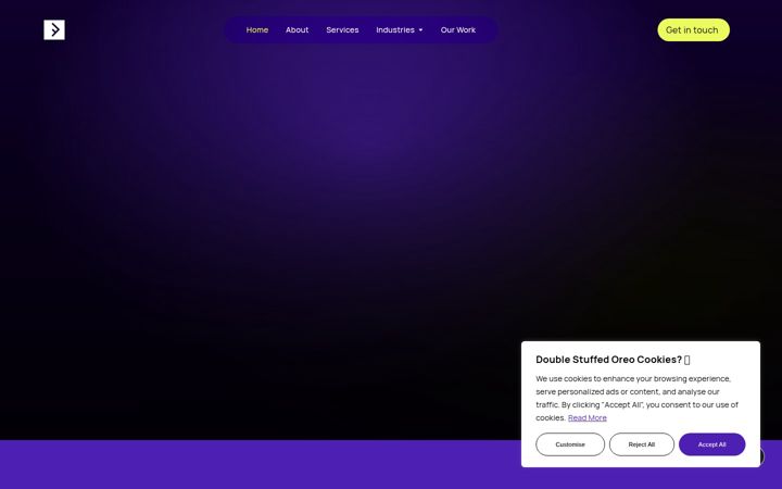 Screenshot of frwdstudio.co.uk
