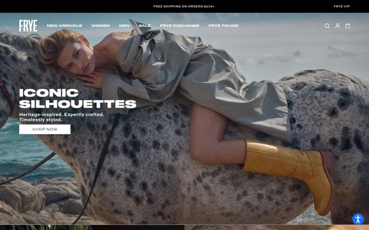 Screenshot di fryecompany.ca