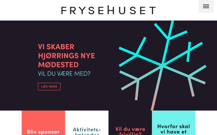 Screenshot of frysehuset.dk