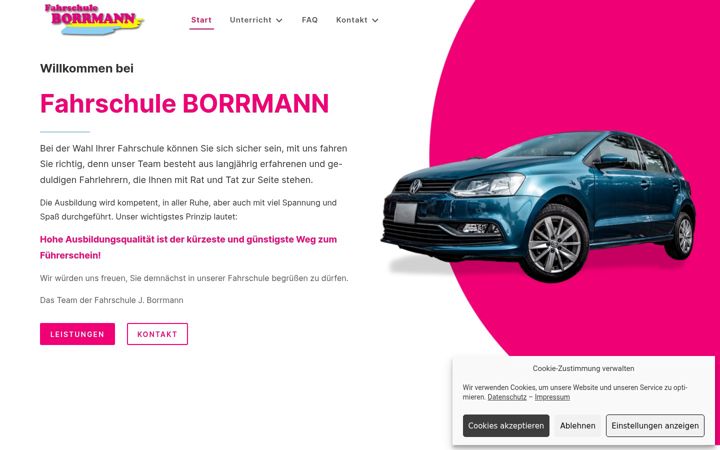 Captura de pantalla de fs-borrmann.de