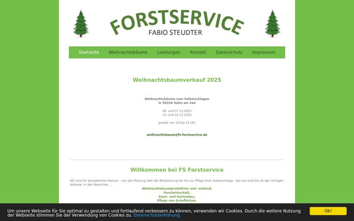 Screenshot of fs-forstservice.de