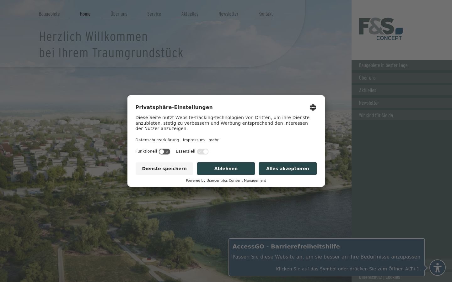 Ekraanipilt nõusolekubännerist, mida näidati enne mis tahes suhtlust