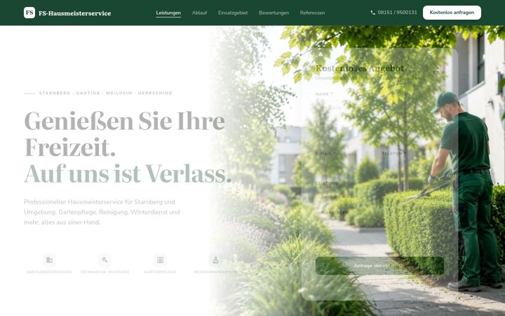 Screenshot of fs-hausmeisterservice.de