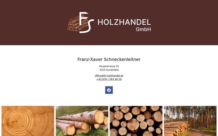 Screenshot of fs-holzhandel.at