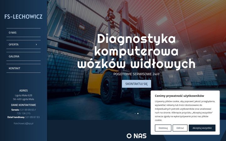 Screenshot of fs-lechowicz.pl