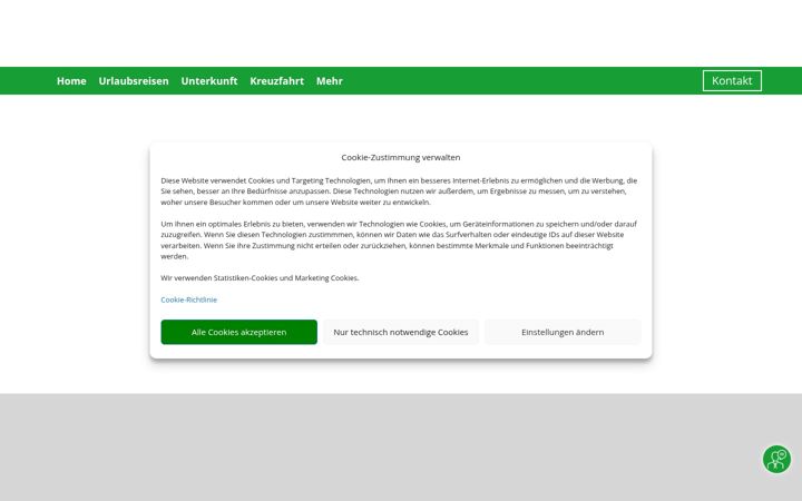 Screenshot stránky fs-reisen.de