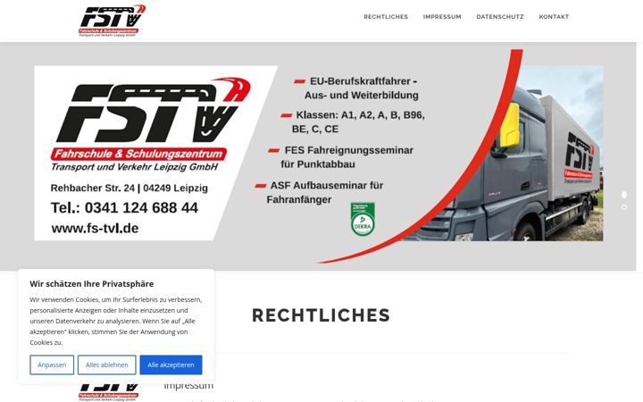 Screenshot stránky fs-tvl.de