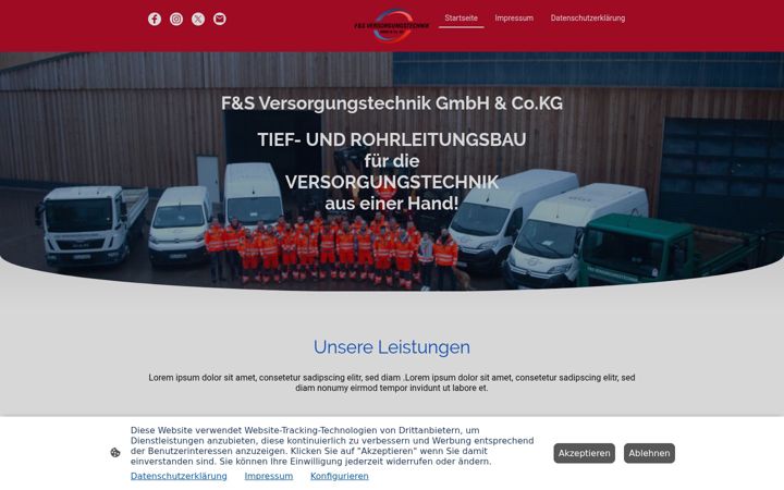Screenshot stránky fs-versorgungstechnik.de