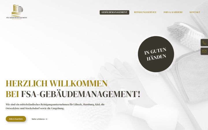 Screenshot stránky fsa-management.de
