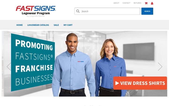 Screenshot of fsapparel.com