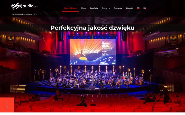 Screenshot of fsaudio.pl
