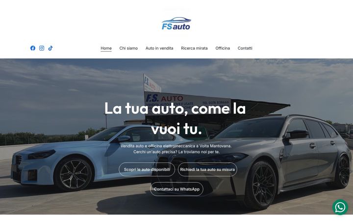 Screenshot of fsauto.it